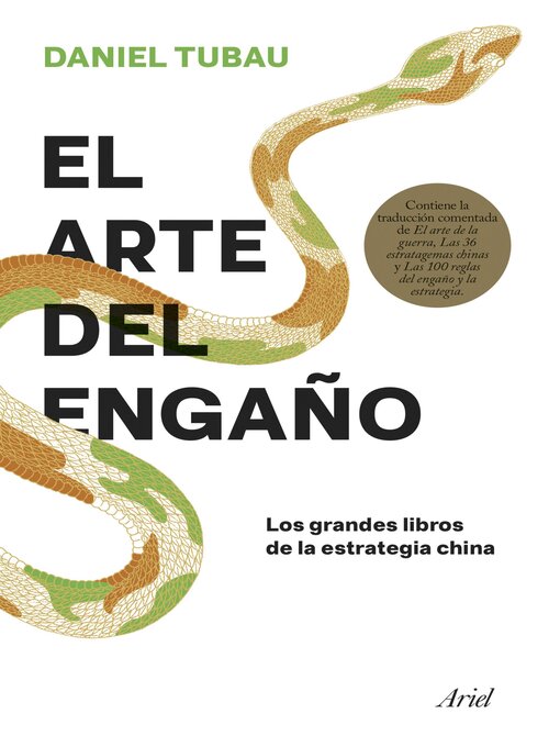 Title details for El arte del engaño by Daniel Tubau - Available